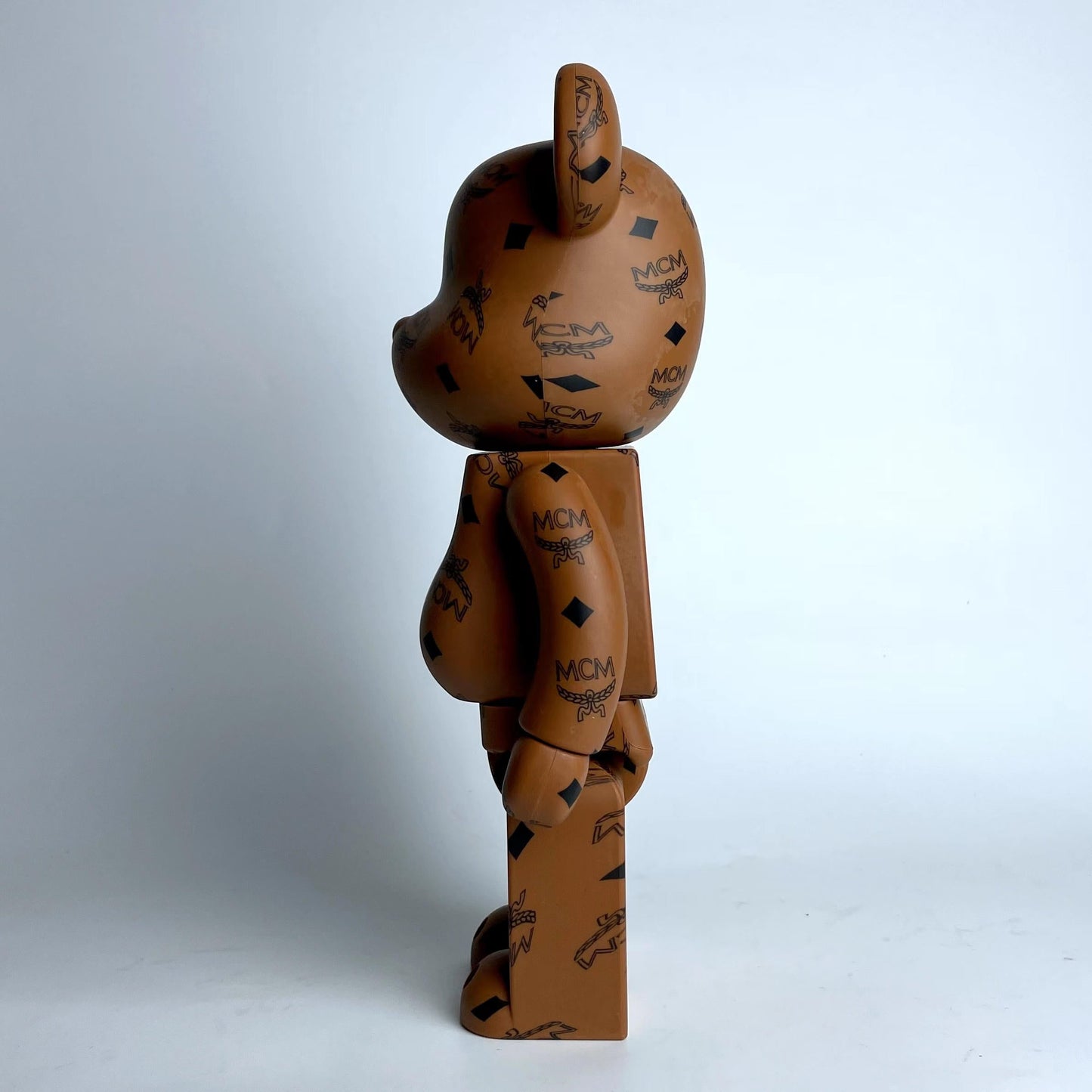 Toy - 28cm BEARBRICK 400% MCM WHITE CHROME ABS Action Figure Boxed