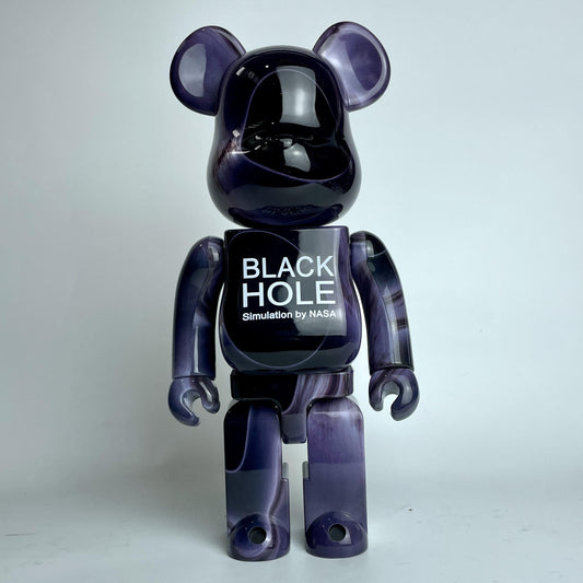 Toy - 28cm BEARBRICK 400% Black Hole ABS Action Figure Boxed
