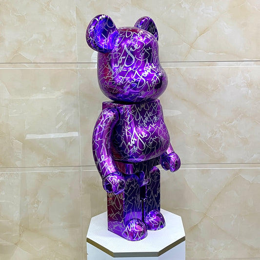 70cm BEARBRICK 1000% JJ Lin ABS Action Figure Boxed