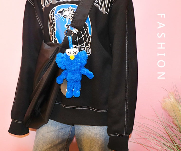 Trend KAW BFF Doll Pendant Key Chain Schoolbag Decoration Young Peple