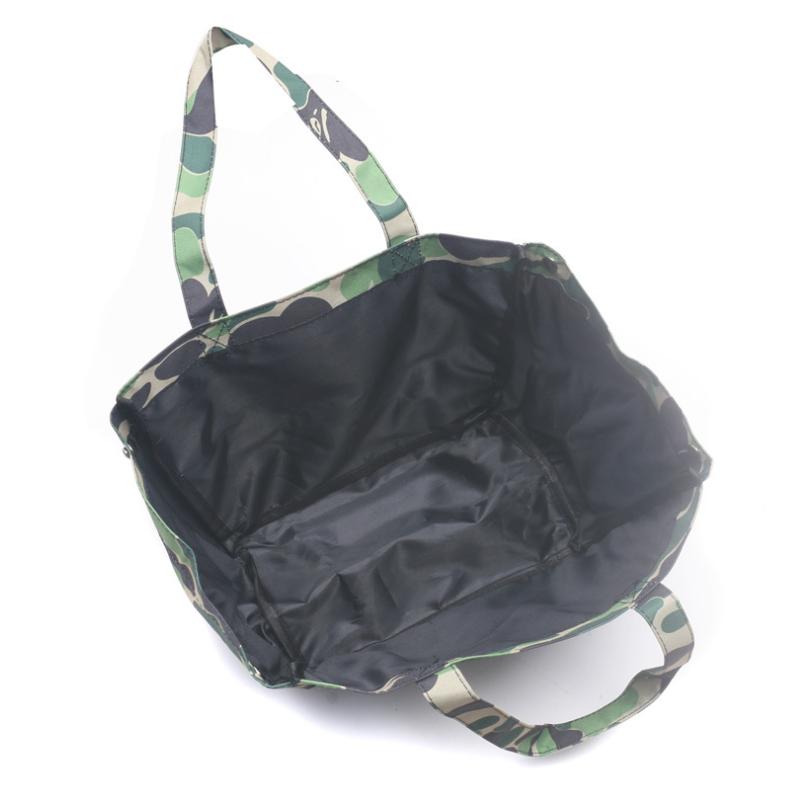 2021 BAPE Magazine Appendix Camouflage Portable Single Shoulder Bag Large Shopping Bag-FuGui Tide play