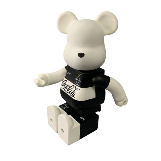 Hobby - 28cm BEARBRICK 400% Cola Flocking Anime Vinyl Action Figure Boxed