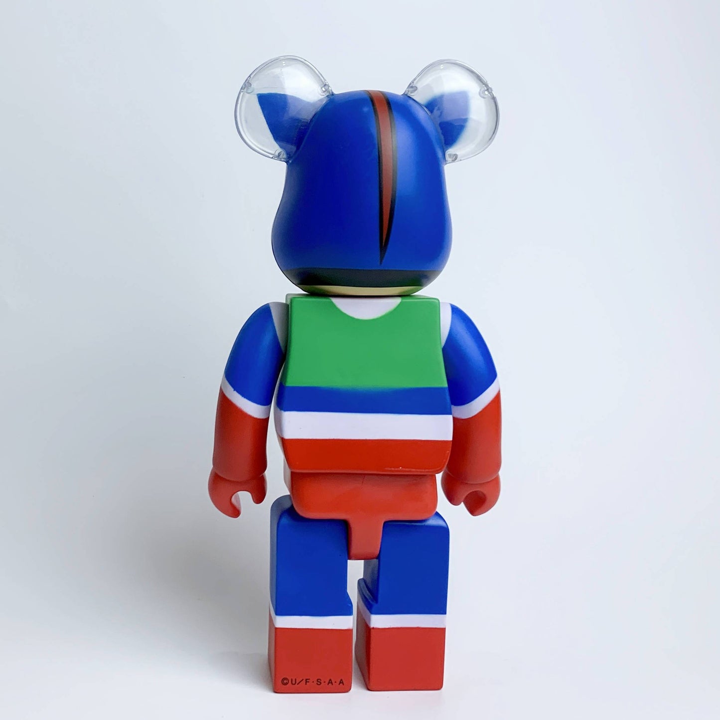 28cm BEARBRICK 400% Action Kamen Vinyl Action Figure Boxed-FuGui Tide play