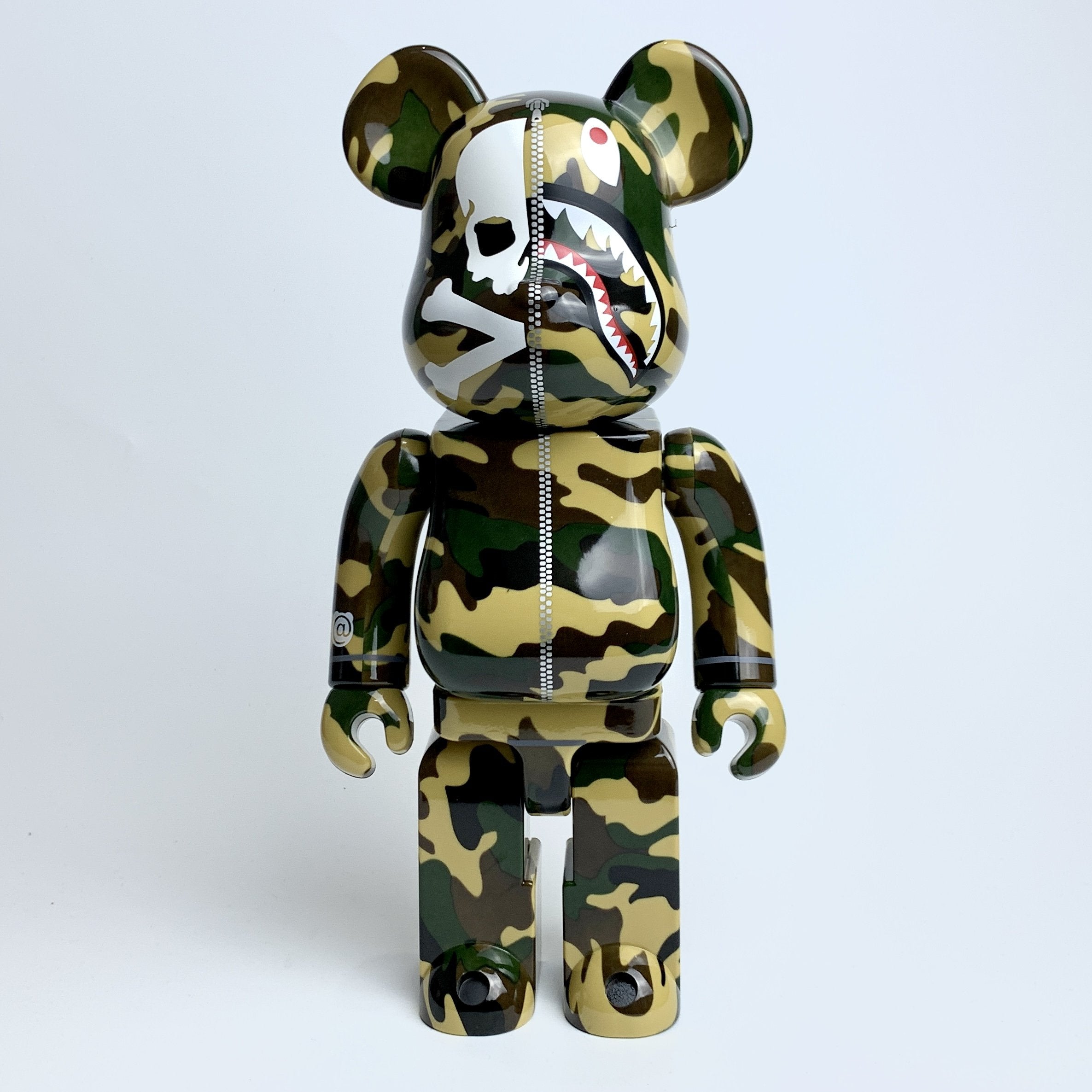 28cm BE@RBRICK 400% Knuckle Shark Camo Bape ABC Bearbrick Home Decoration  Bear Toys Chiaki Action Figures Model for Boys Gift - AliExpress