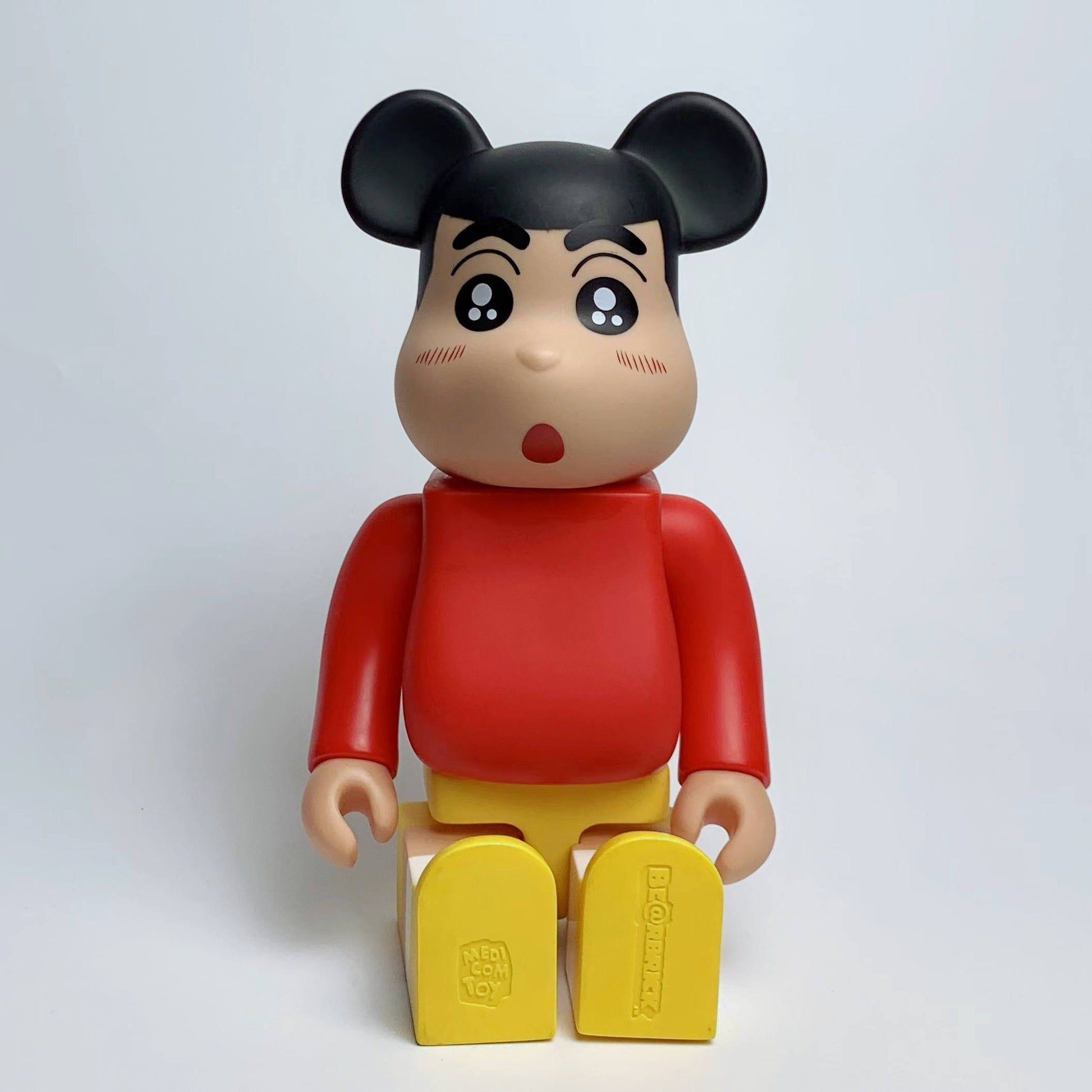 Hobby - 28cm BE@RBRICK 400% Crayon Shin-Chan Red Action Figure Boxed