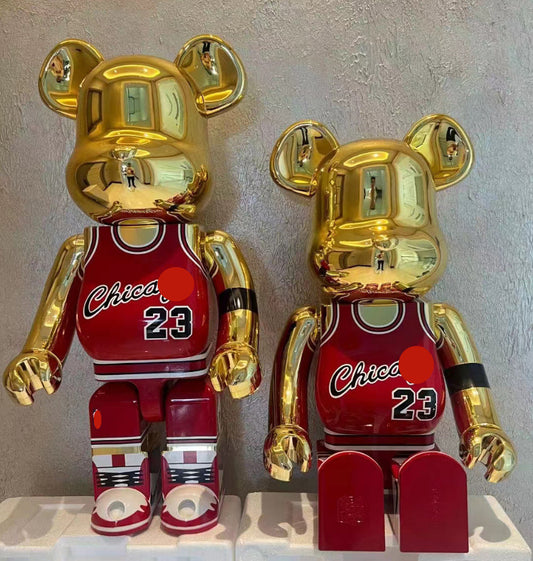 Hobby - 70cm BEARBRICK 1000% Jorda 23/9 ABS Action Figure Boxed