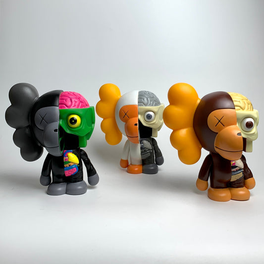 22cm Ape KAW Bay Milo Dissected Companion Original Action Figure-FuGui Tide play