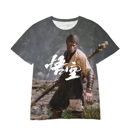 Black Myth Wukong Adult T-shirt 16 Styles