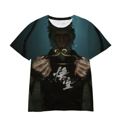 Black Myth Wukong Adult T-shirt 16 Styles