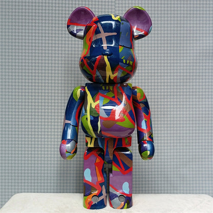 70cm BEARBRICK 1000% KAW ABS Action Figure Boxed