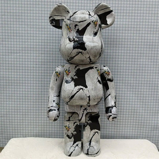 Hobby - 70cm BEARBRICK 1000% BANKSY ABS Action Figure Boxed