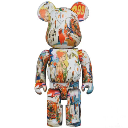 70cm BEARBRICK 1000% Andywarhol X Basquiat 4 ABS Action Figure Boxed
