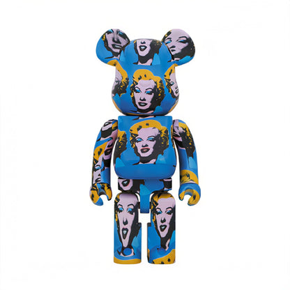 70cm BEARBRICK 1000% Andywarhol Monroe 1 ABS Action Figure Boxed
