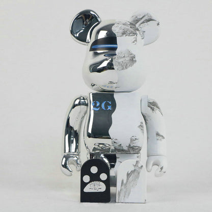 70cm BEARBRICK 1000% HajimeSorayama 2G ABS Action Figure Boxed