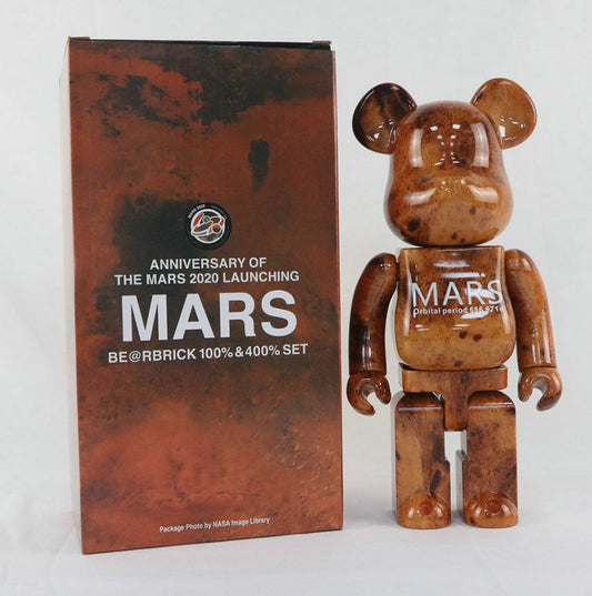 Toy - 28cm BEARBRICK 400% Mars ABS Action Figure Boxed