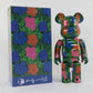 28cm BEARBRICK 400% Andy Wahol Flower ABS Action Figure Boxed-FuGui Tide play