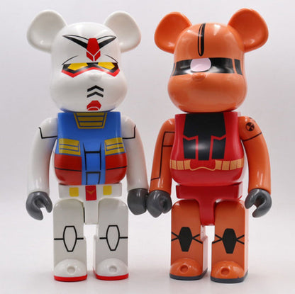 28cm BEARBRICK 400% Gundam ZAGU Vinyl Action Figure Boxed