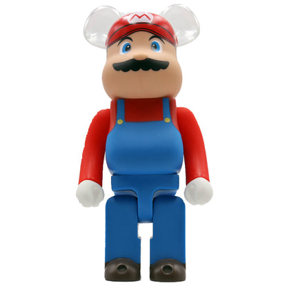 28cm BEARBRICK 400% Mario Vinyl Action Figure Boxed