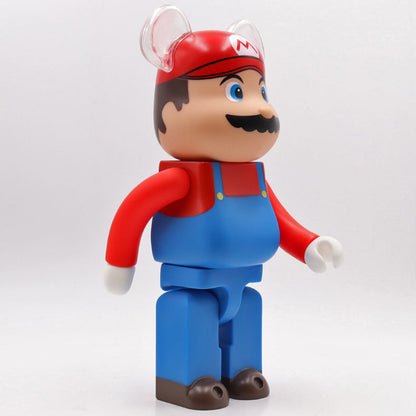 28cm BEARBRICK 400% Mario Vinyl Action Figure Boxed