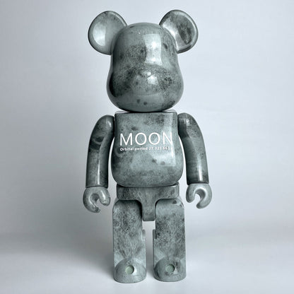28cm BEARBRICK 400% Moon ABS Action Figure Boxed