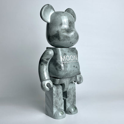 28cm BEARBRICK 400% Moon ABS Action Figure Boxed
