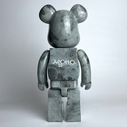 28cm BEARBRICK 400% Moon ABS Action Figure Boxed