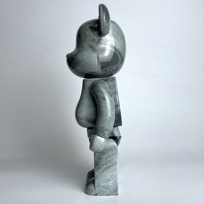 28cm BEARBRICK 400% Moon ABS Action Figure Boxed