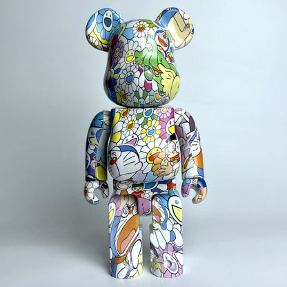 28cm BEARBRICK 400% Murakami Doraemon ABS Action Figure Boxed