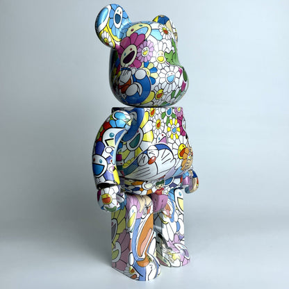 28cm BEARBRICK 400% Murakami Doraemon ABS Action Figure Boxed