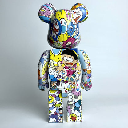 28cm BEARBRICK 400% Murakami Doraemon ABS Action Figure Boxed