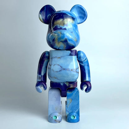 28cm BEARBRICK 400% Marble ABS Action Figure Boxed