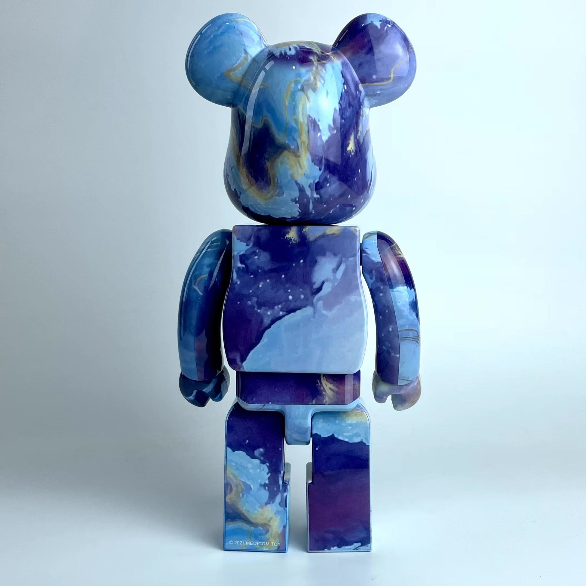 Toy - 28cm BEARBRICK 400% Marble ABS Action Figure Boxed