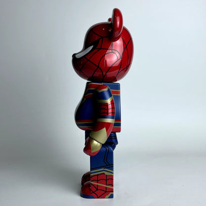 28cm BEARBRICK 400% Spiderman ABS Action Figure Boxed