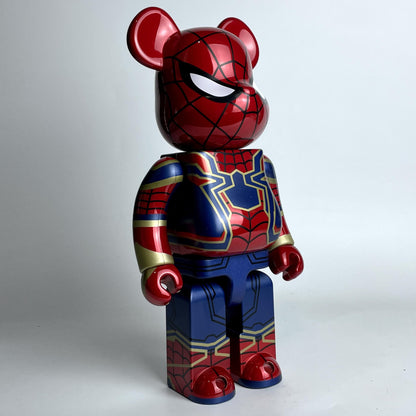 28cm BEARBRICK 400% Spiderman ABS Action Figure Boxed