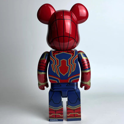 28cm BEARBRICK 400% Spiderman ABS Action Figure Boxed