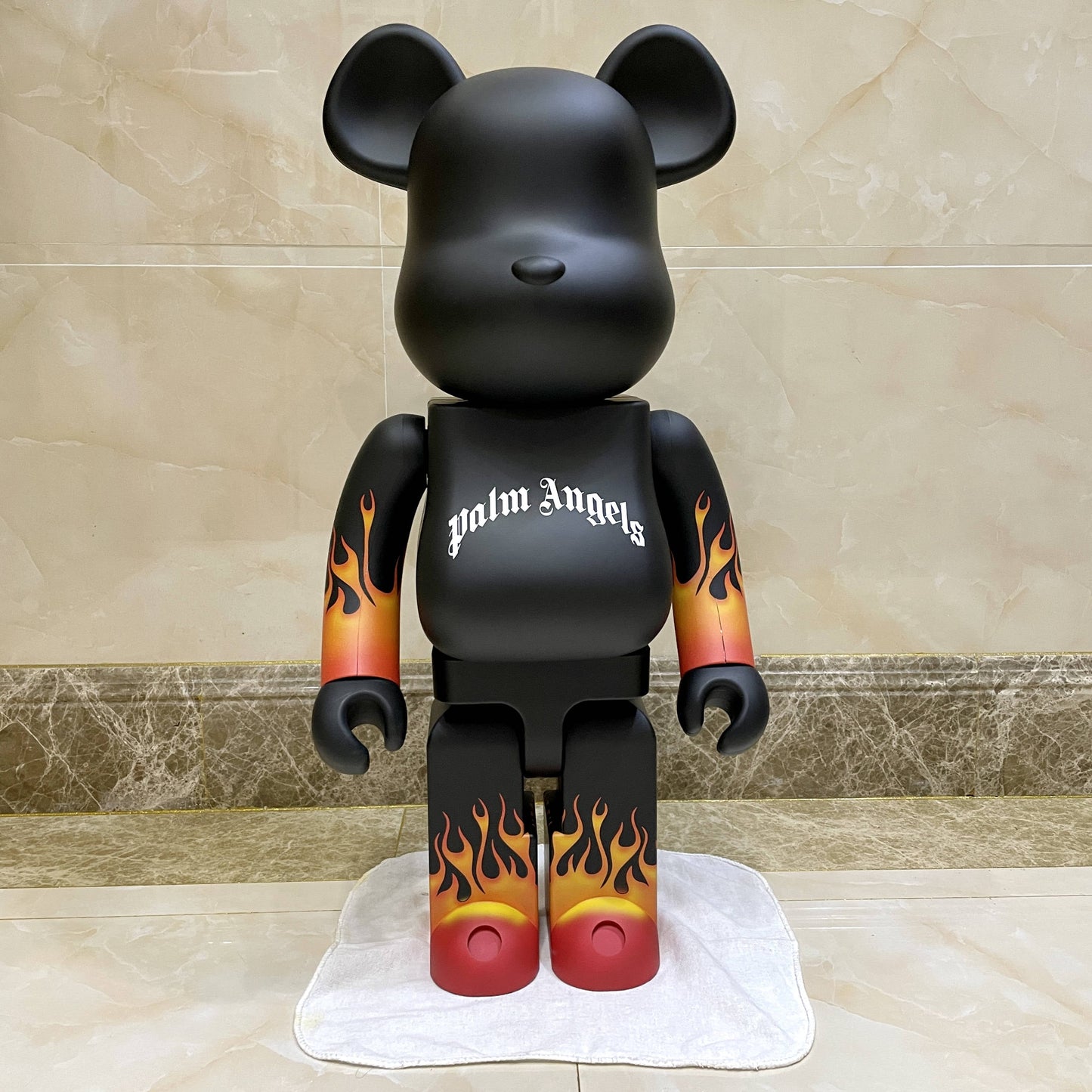 Hobby - 70cm BEARBRICK 1000% Flame ABS Action Figure Boxed