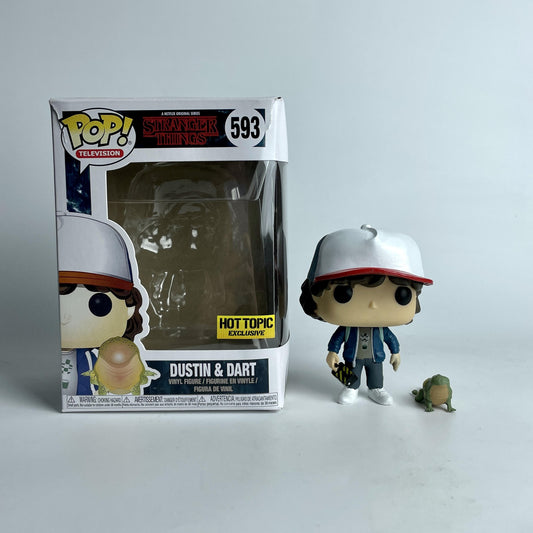 Toy - Funko POP Stranger Things DUSTIN 593 Action Figure Boxed