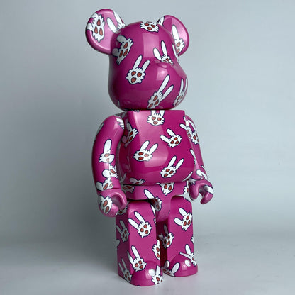28cm BEARBRICK 400% Kiyoshiro Jino ABS Action Figure Boxed