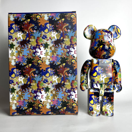 Toy - 28cm BEARBRICK 400% Noritake Kinashi ABS Action Figure Boxed