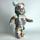 28cm BEARBRICK 400% Basquiat 9 Generation ABS Action Figure Boxed-FuGui Tide play