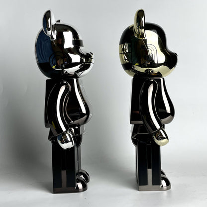 28cm BEARBRICK 400% Daft Punk ABS Action Figure Boxed 2 Styles/Sets