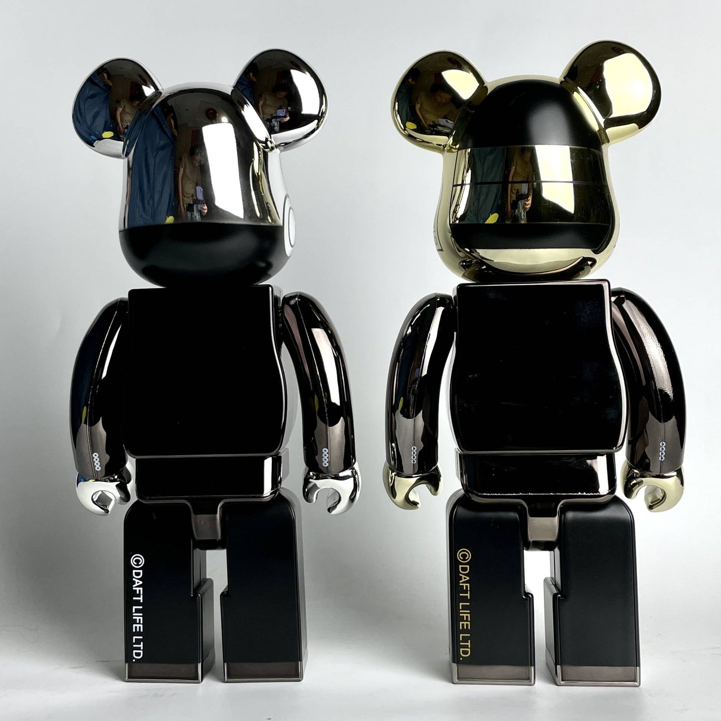 Hobby - 28cm BEARBRICK 400% Daft Punk ABS Action Figure Boxed 2 Styles/Sets