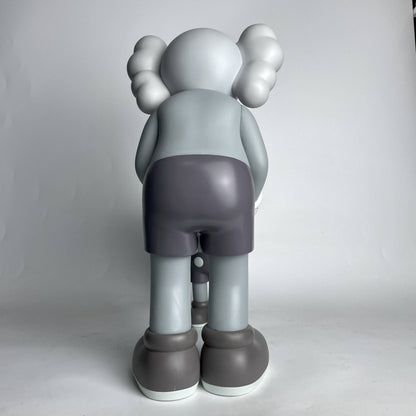35CM Grey Art KAWS The Promise Earth Qatar Factory Without Box