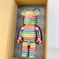 Wooden Bearbrick 400% HAROSHI - Haroshi Action Figure With Wooden Box