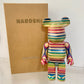 Wooden Bearbrick 400% HAROSHI Action Figure With Wooden Box