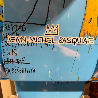 70cm BEARBRICK 1000% Basquiat 4th Generation ABS Action Figure Boxed