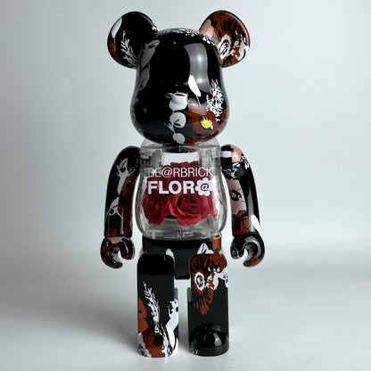 28cm BEARBRICK 400% FLOR ABS Action Figure Boxed