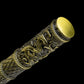 Black Myth Monkey King Staff Kungfu Sticks Monkey Cudgels Carving Dragon Wooden Cudgel Sun WuKong Weapon Practice Long Stick