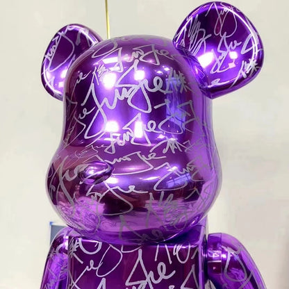 70cm BEARBRICK 1000% JJ Lin ABS Action Figure Boxed