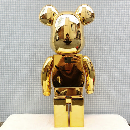 70cm BEARBRICK 1000% HajimeSorayama 2 Generations ABS Action Figure Boxed